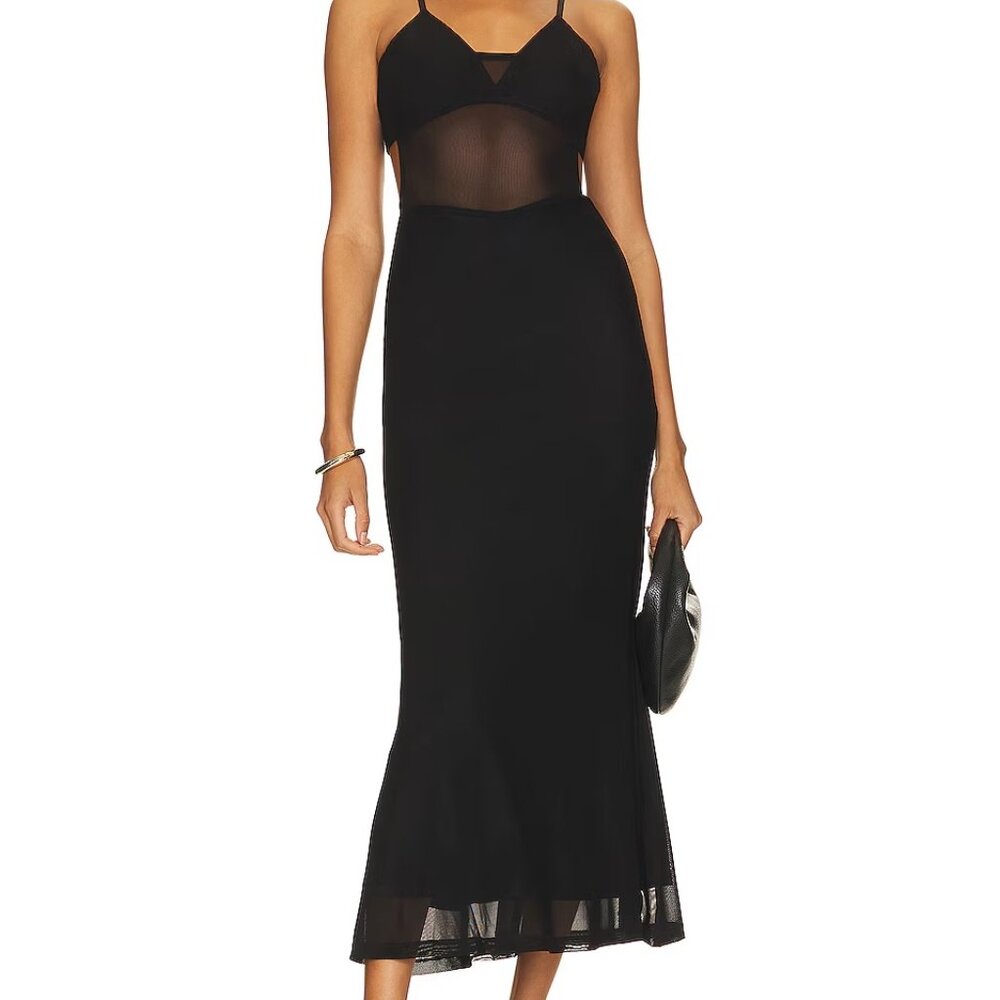 Revolve - Bardot Harlequin Midi Dress